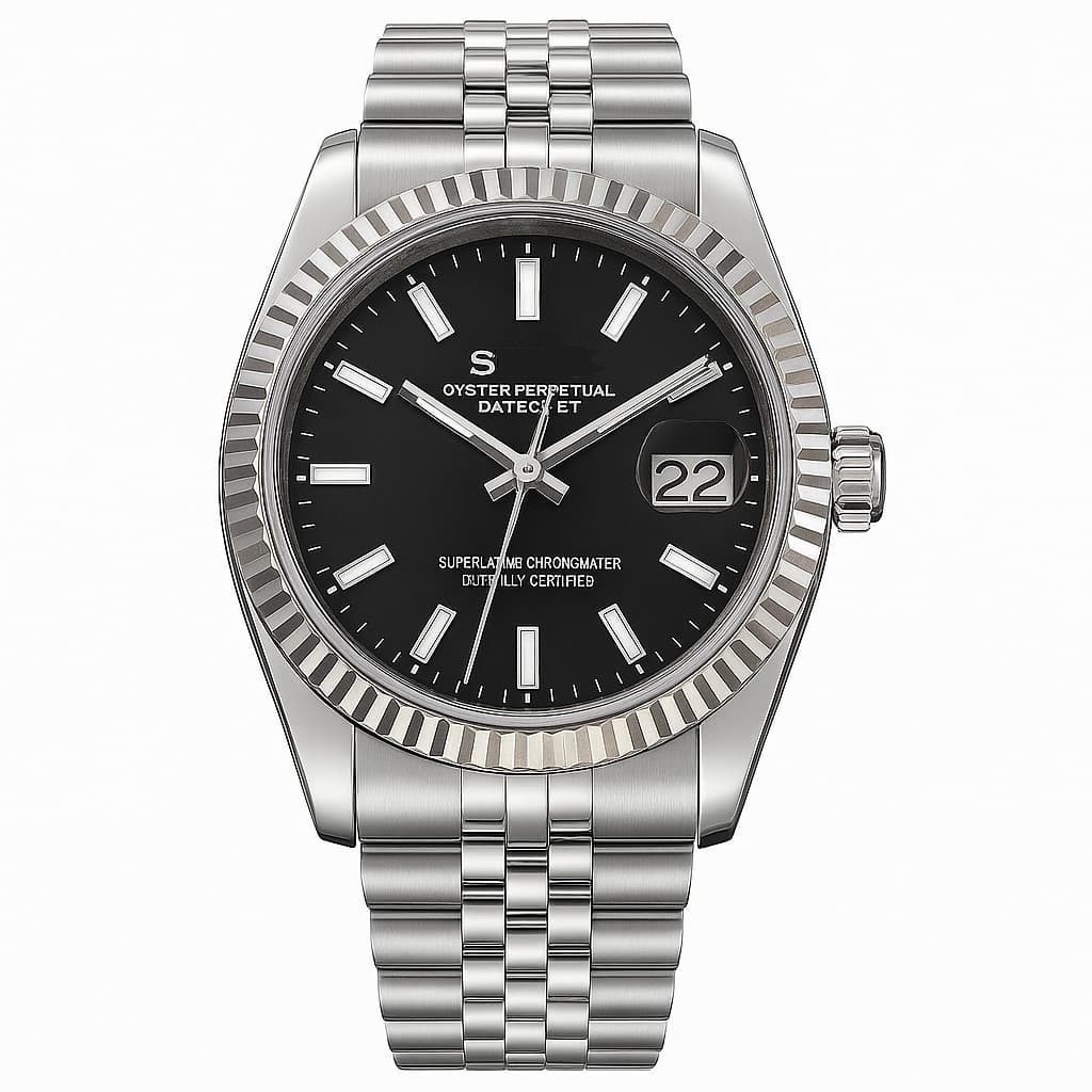 Oyster Perpetual Date just – Black Dial Edition