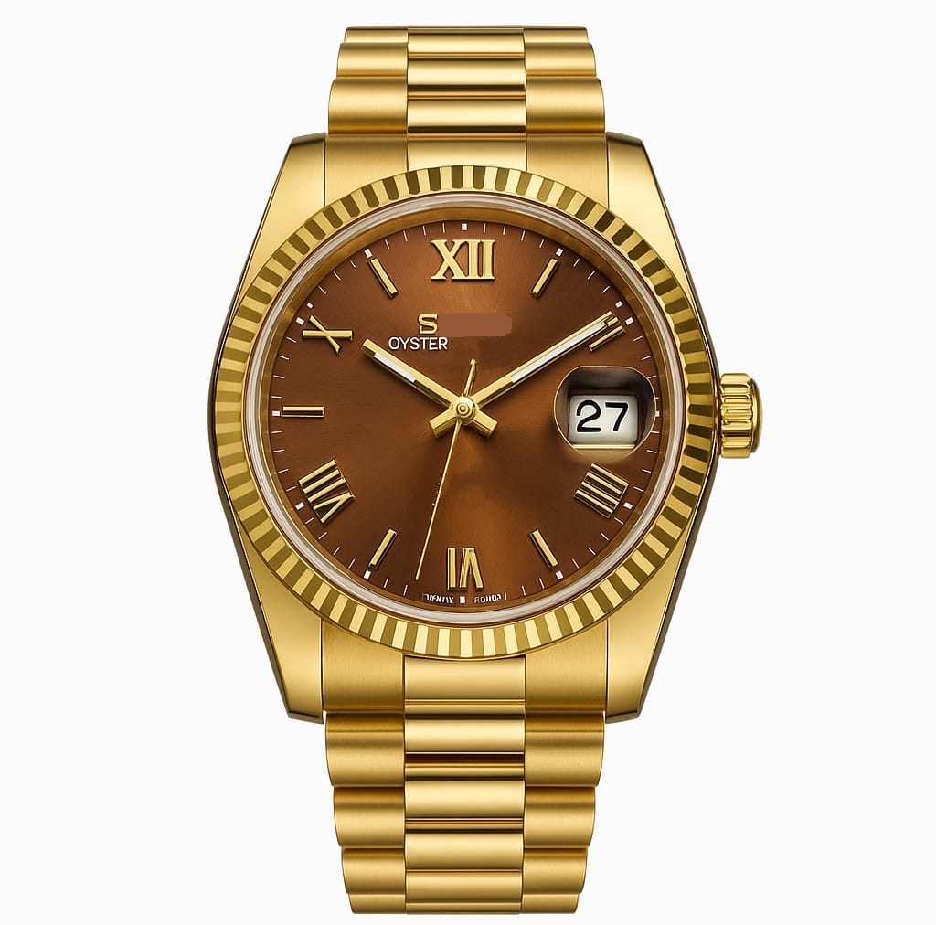 Chocolate Gold Date Just
