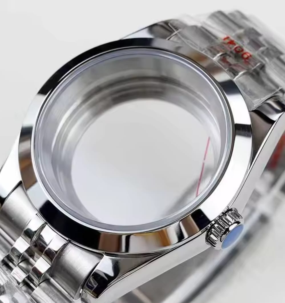 Chocolate Roman Numeral Date Just "Seiko Mod"