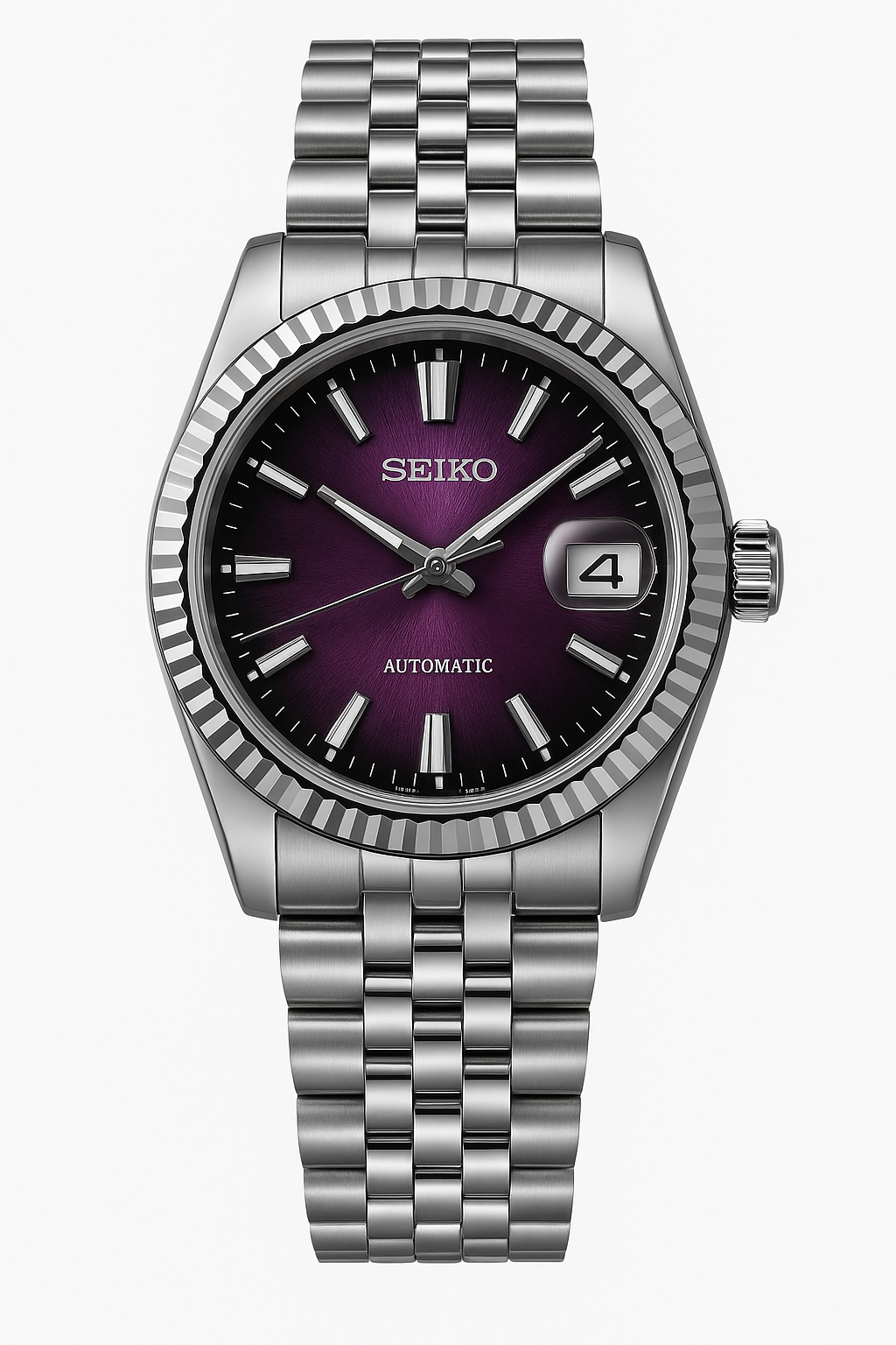 Purple Sunburst Seiko Mod