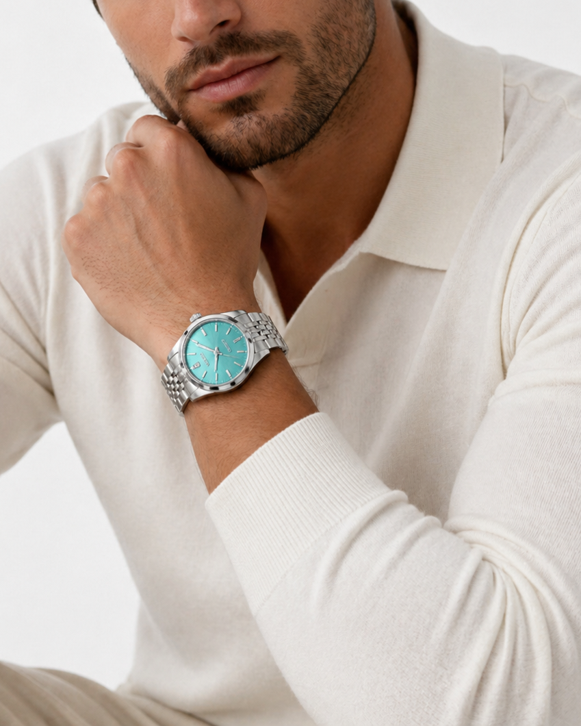 Tiffany Blue Date Just
